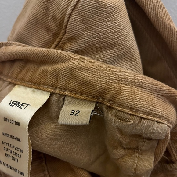 Distressed Mustard Yellow Jeans - Picture 4 of 4